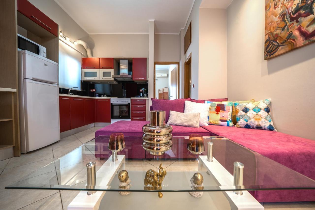 Alexandra'S Luxury Apartment Chania Chrissi Akti Chania Exterior foto
