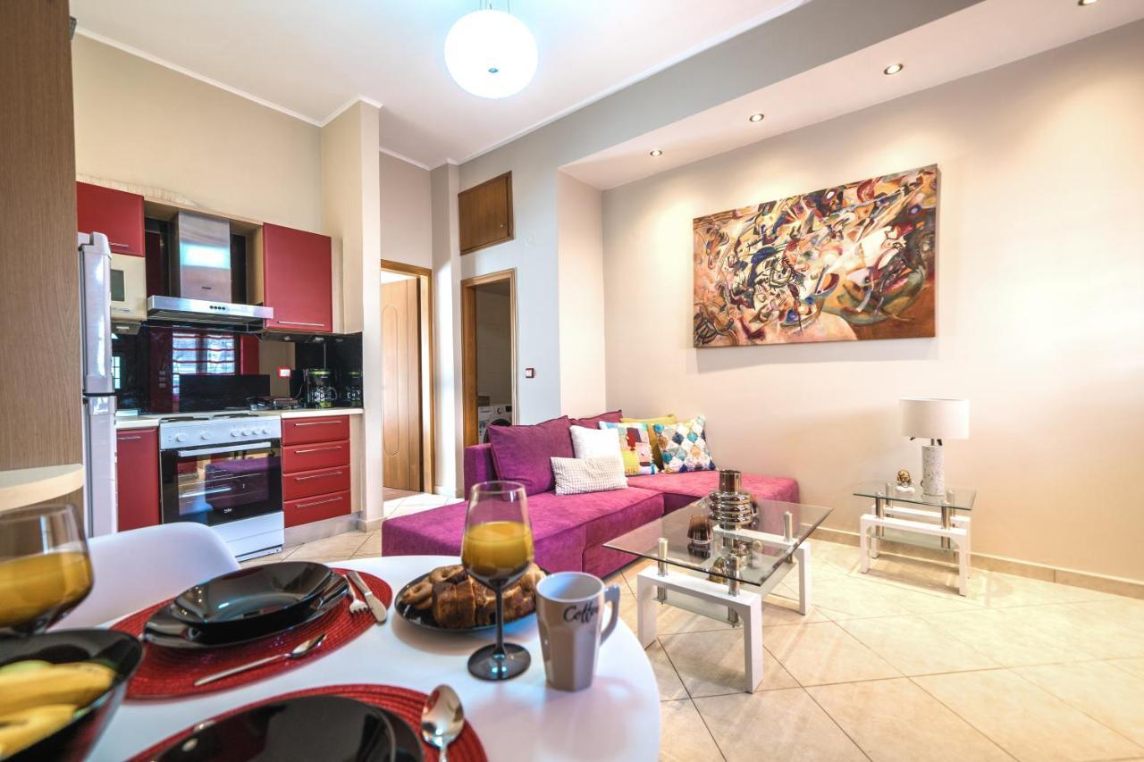 Alexandra'S Luxury Apartment Chania Chrissi Akti Chania Exterior foto